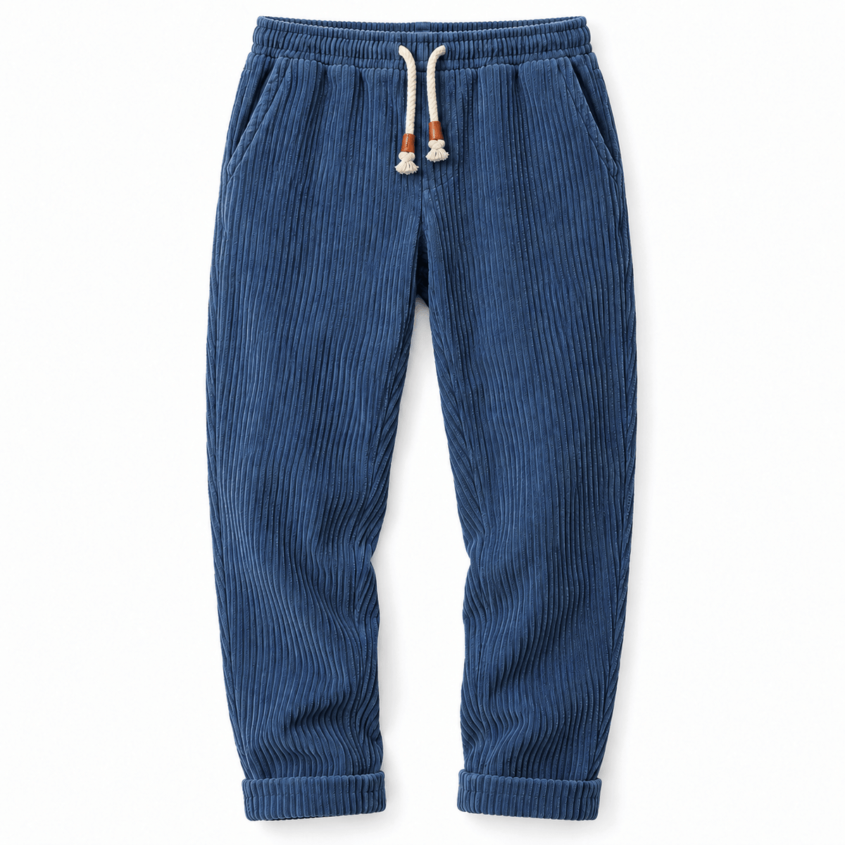 Men's Tavian Textured Drawstring Casual Trousers