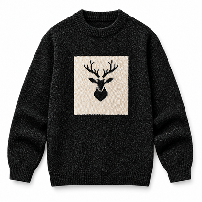 Men's Thornewood Reindeer Knitted Christmas Jumper